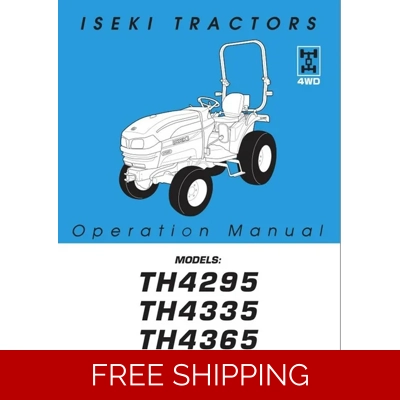 TH4365 HST OPERATION MANUAL TH4365 HST OPERATION MANUAL